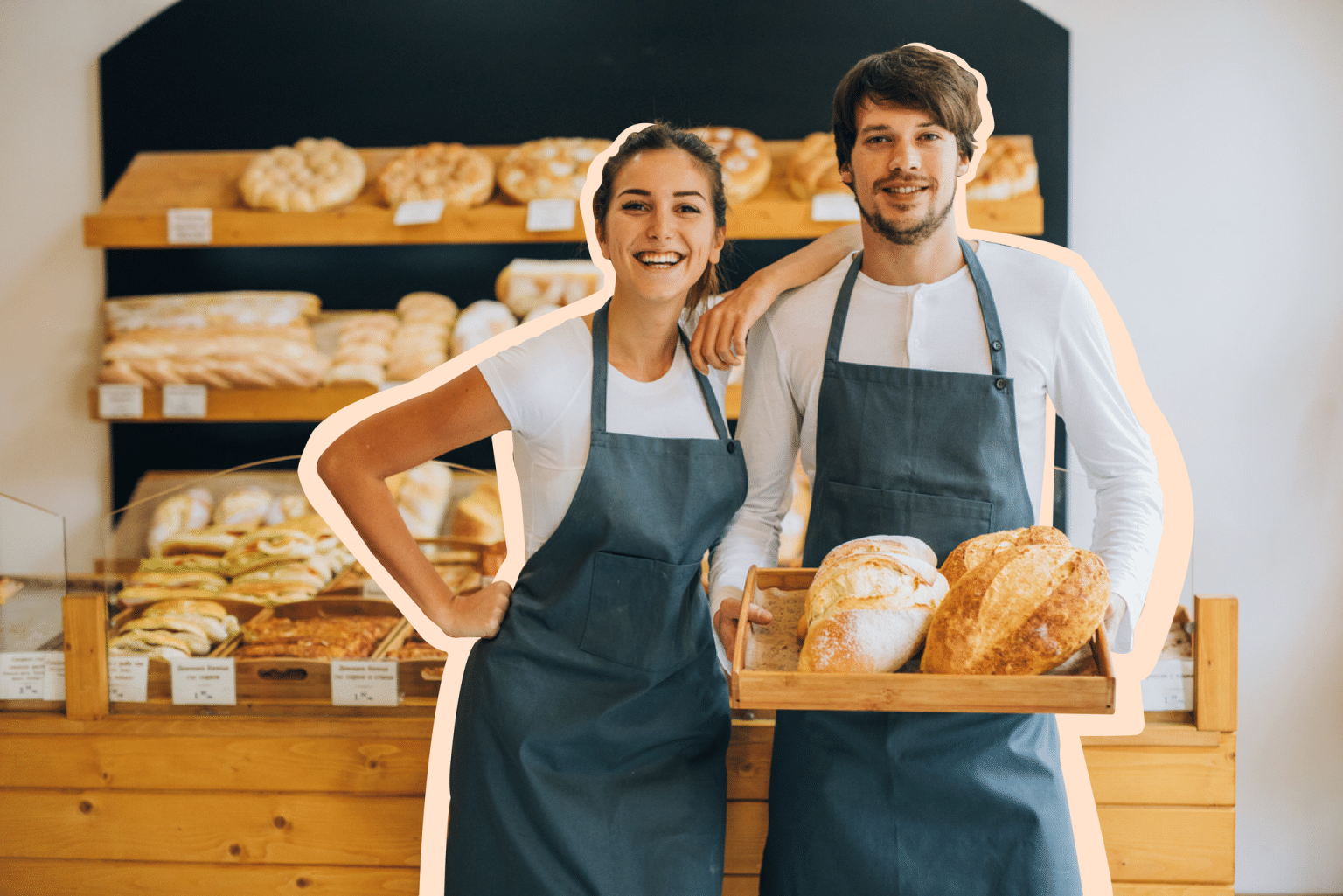 Twee bakkers hebben verzekeringstechnische vragen